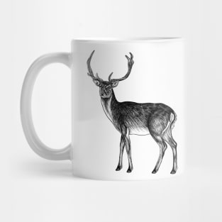 Sika deer stag Mug